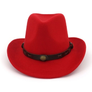 Cowboyhatt For Kvinner Hemming Vanlige Vårhatter