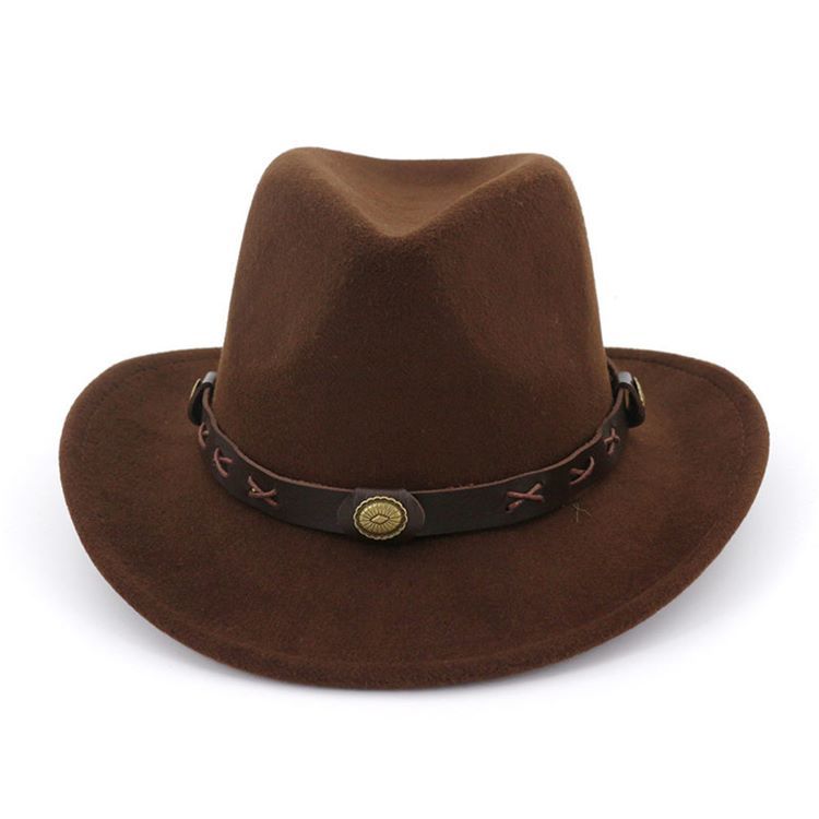 Cowboyhatt For Kvinner Hemming Vanlige Vårhatter