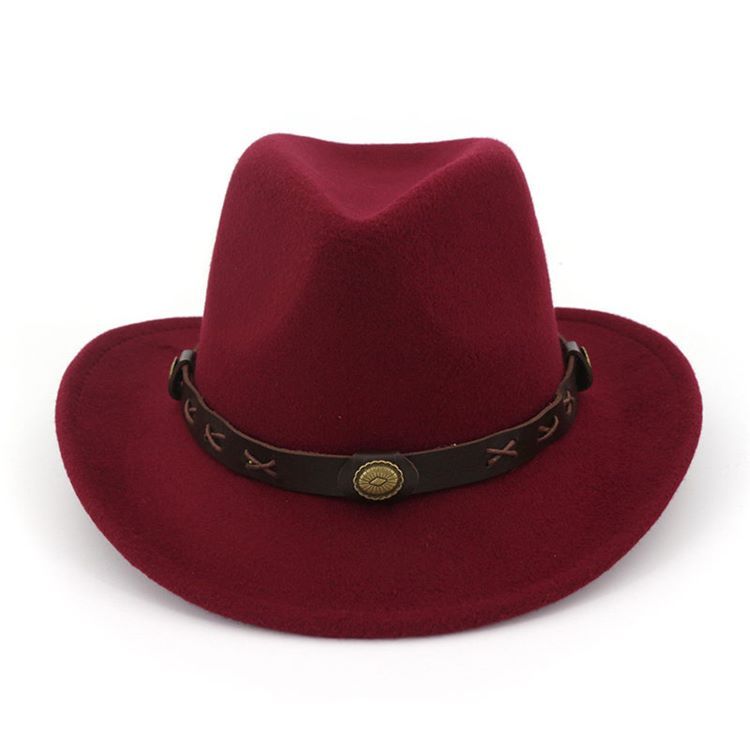 Cowboyhatt For Kvinner Hemming Vanlige Vårhatter