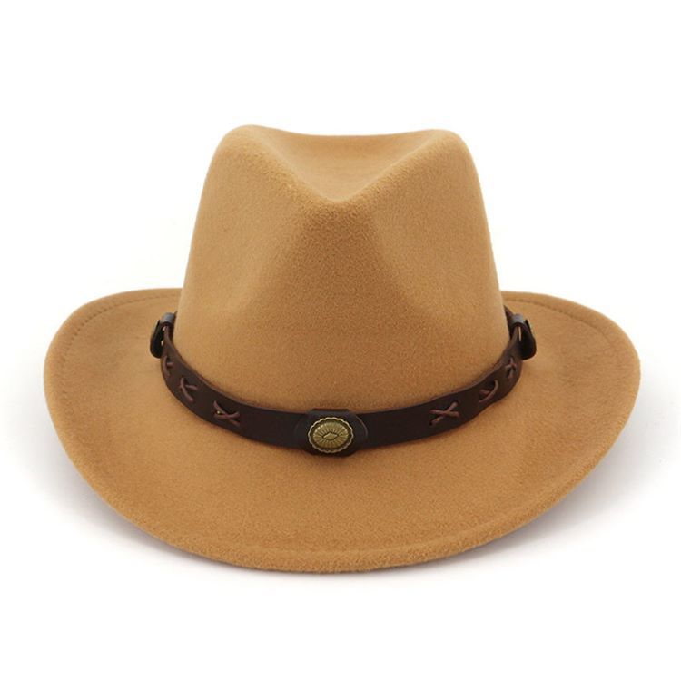 Cowboyhatt For Kvinner Hemming Vanlige Vårhatter