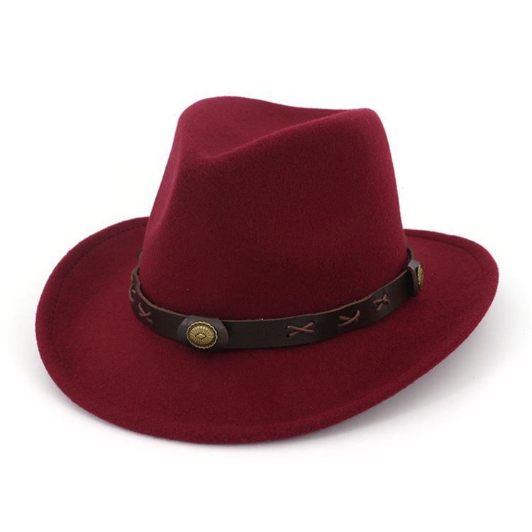 Cowboyhatt For Kvinner Hemming Vanlige Vårhatter