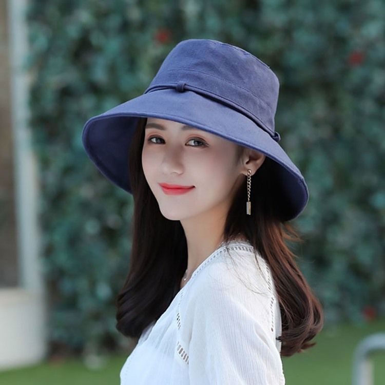 Koreansk Bowknot Fall Plain Hat For Kvinner