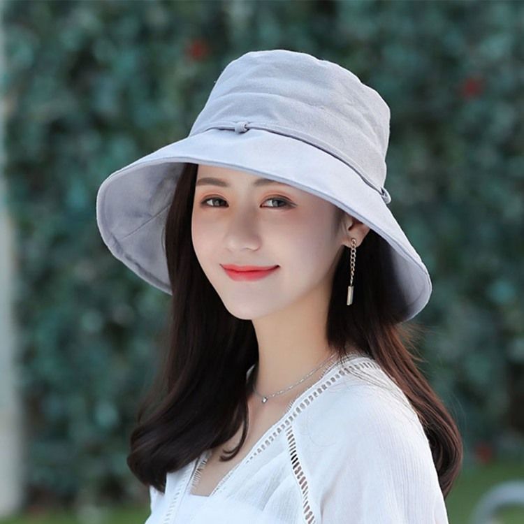 Koreansk Bowknot Fall Plain Hat For Kvinner