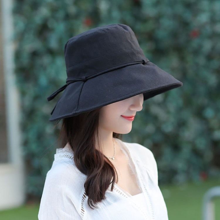 Koreansk Bowknot Fall Plain Hat For Kvinner