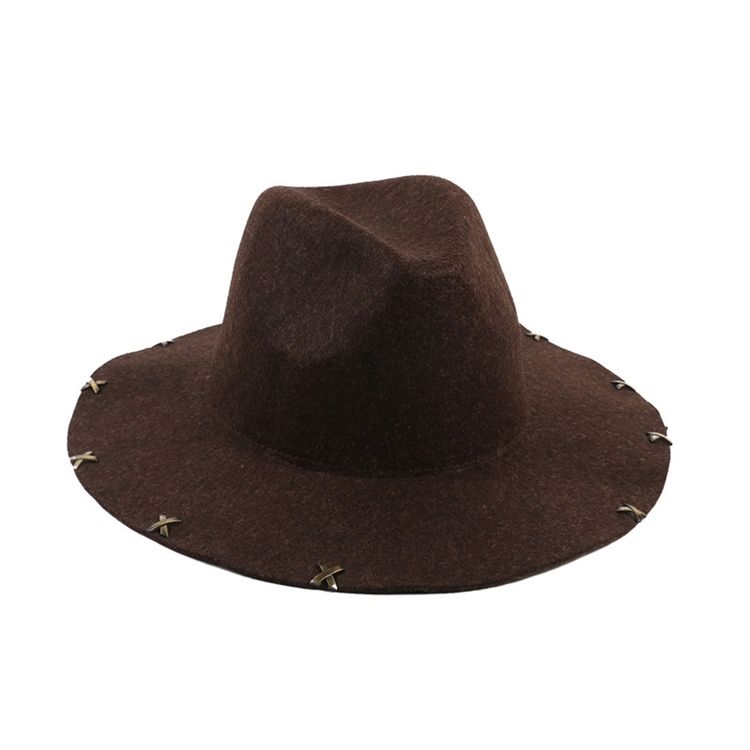 Kvinner Bucket Winter Plain Hatter