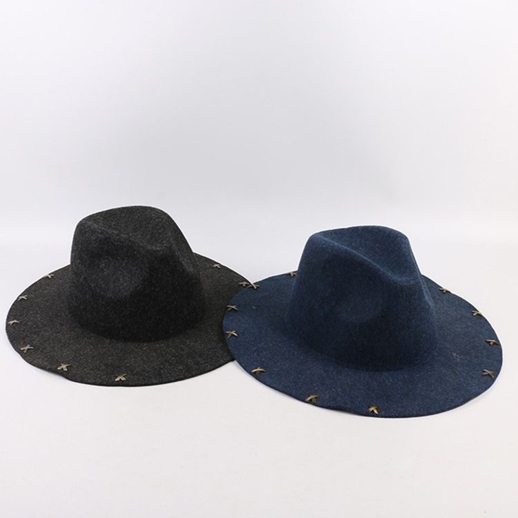 Kvinner Bucket Winter Plain Hatter