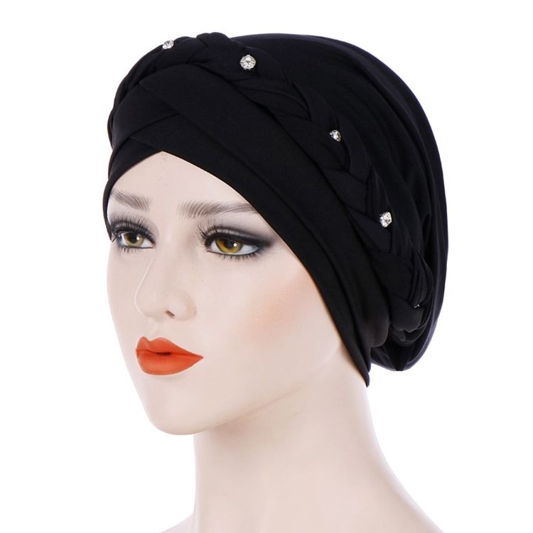 Kvinner Twisted Ethnic Plain Hats