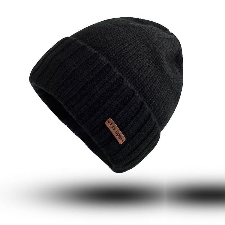 Pure Color Warm Herre Hat