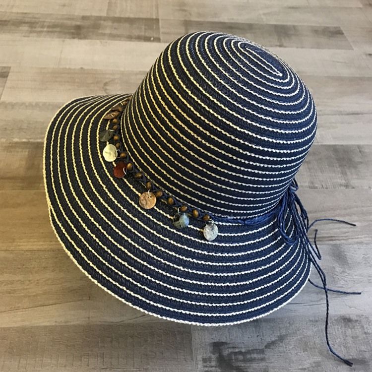 Shell Stripe Hat For Kvinner