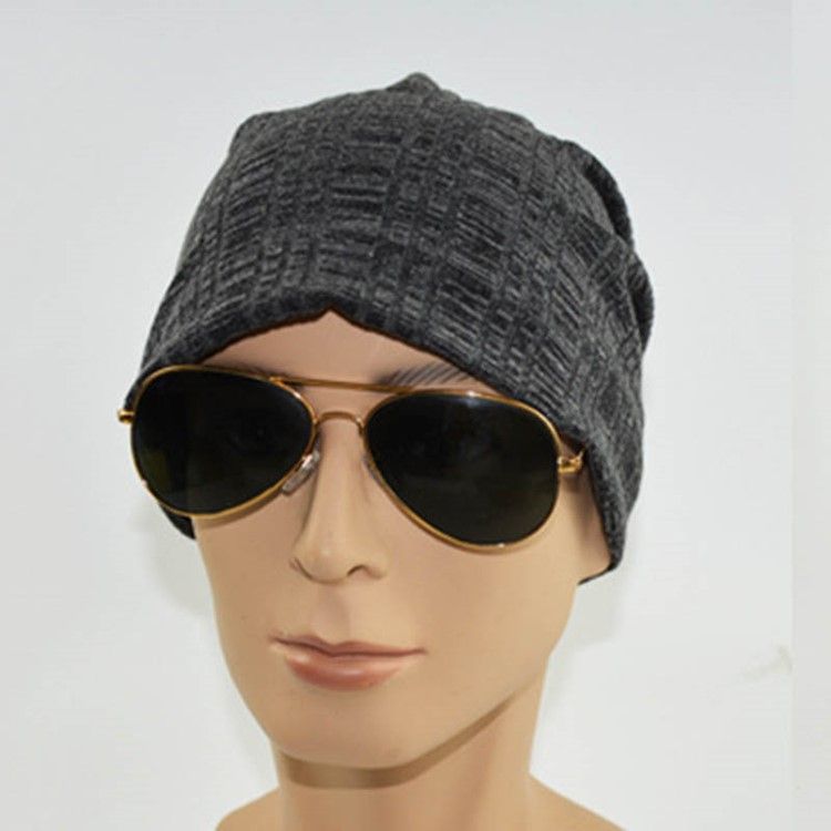 Skullies Luer Til Menn Spring Plain Hat