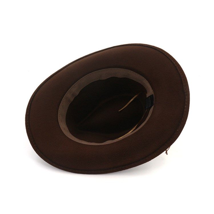 Ullblandinger For Kvinner Justerbar Cowboyhatt