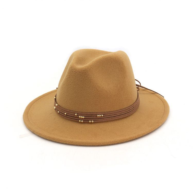 Vanlig Ullblanding For Kvinner Fedora Hat