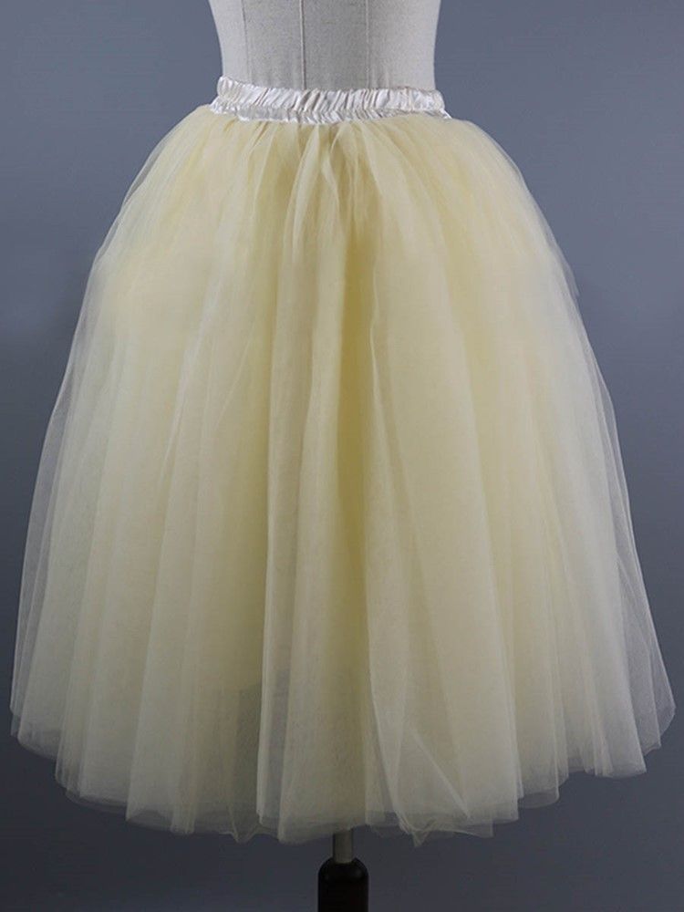 Tyll High-waist Dame Wedding Skirt