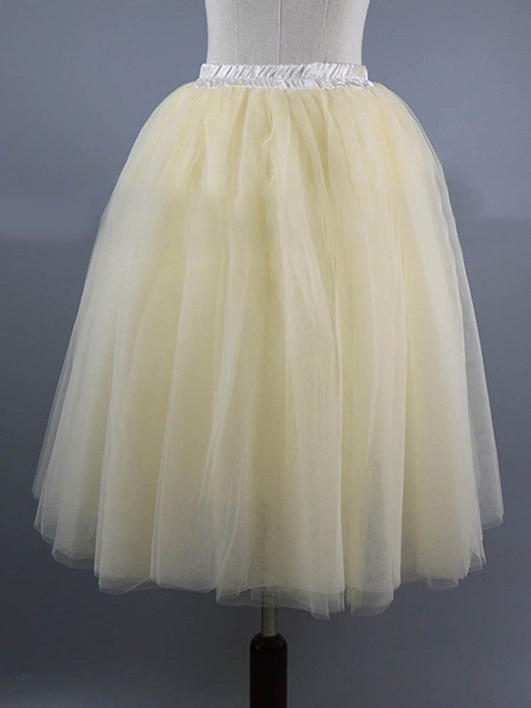 Tyll High-waist Dame Wedding Skirt