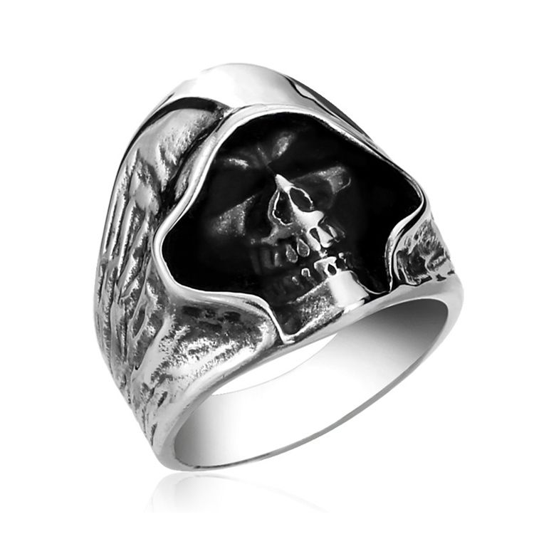 Skull Death Ring For Menn