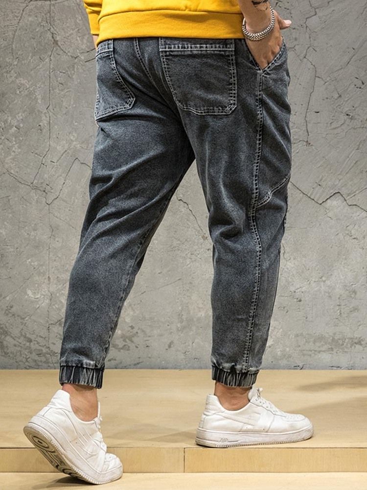 Pocket Japanese Zipper Herre Jeans