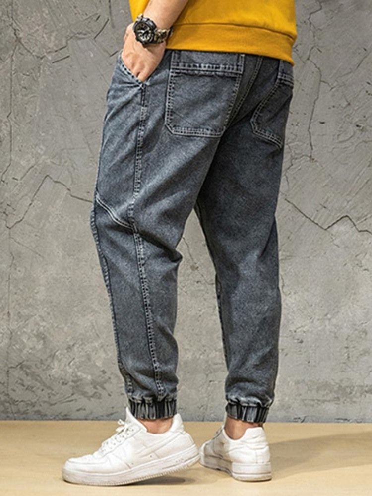 Pocket Japanese Zipper Herre Jeans