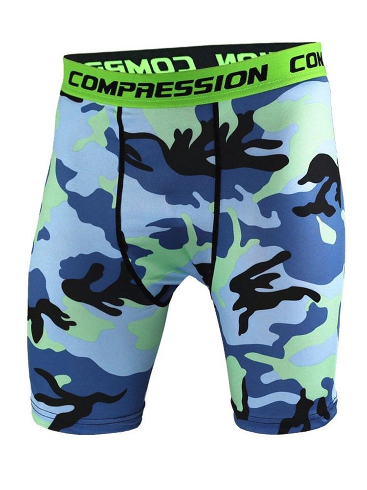 Herre Camouflage Summer Shorts Sportsbukser