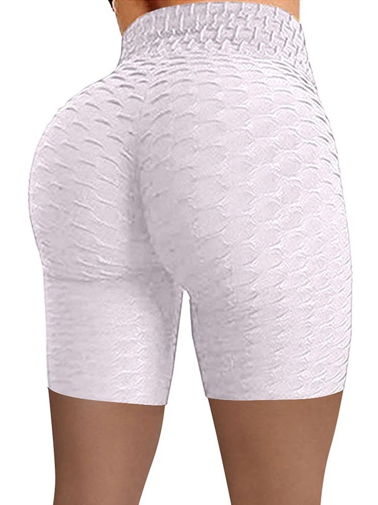 Kvikk Hurtigtørr Kvinne High Waist Yoga Pants Tiktok Leggings