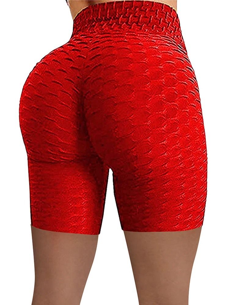 Kvikk Hurtigtørr Kvinne High Waist Yoga Pants Tiktok Leggings