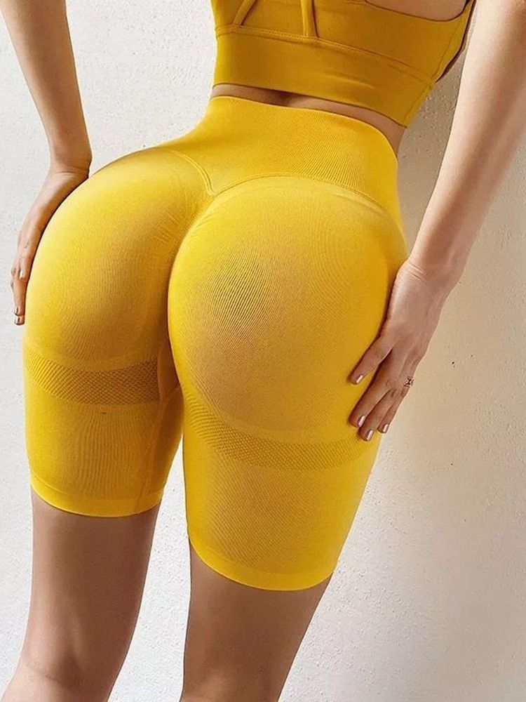 Kvikk Hurtigtørr Nylon Kvinnelige High Waist Yoga Bukser Tiktok Leggings