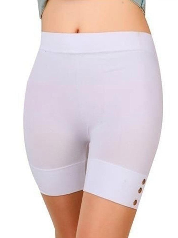 Kvinner Pustende Solide Sommer Shorts Gym Sports Yoga Bukser