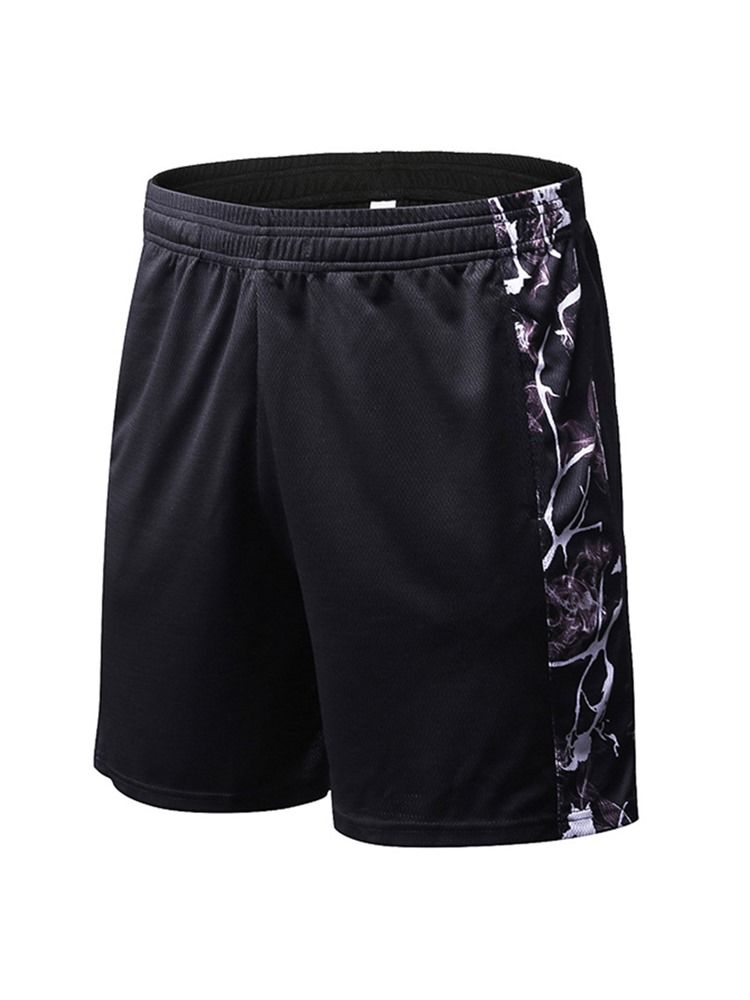 Menn Quick Dry Basketball Shorts Running Gym Sports Pants