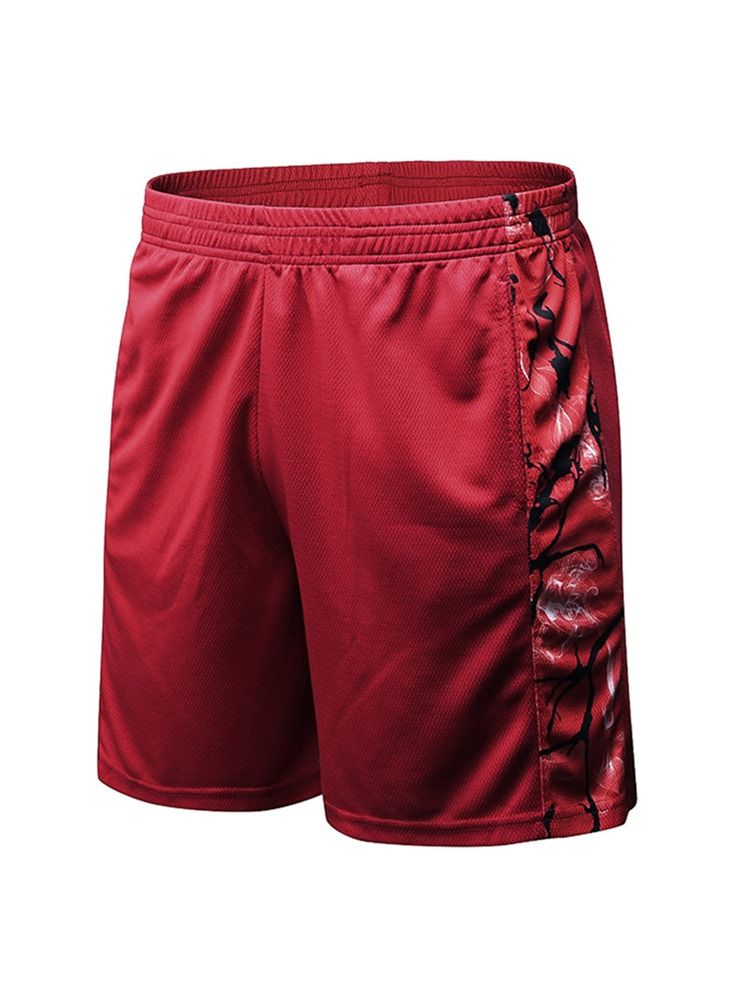 Menn Quick Dry Basketball Shorts Running Gym Sports Pants