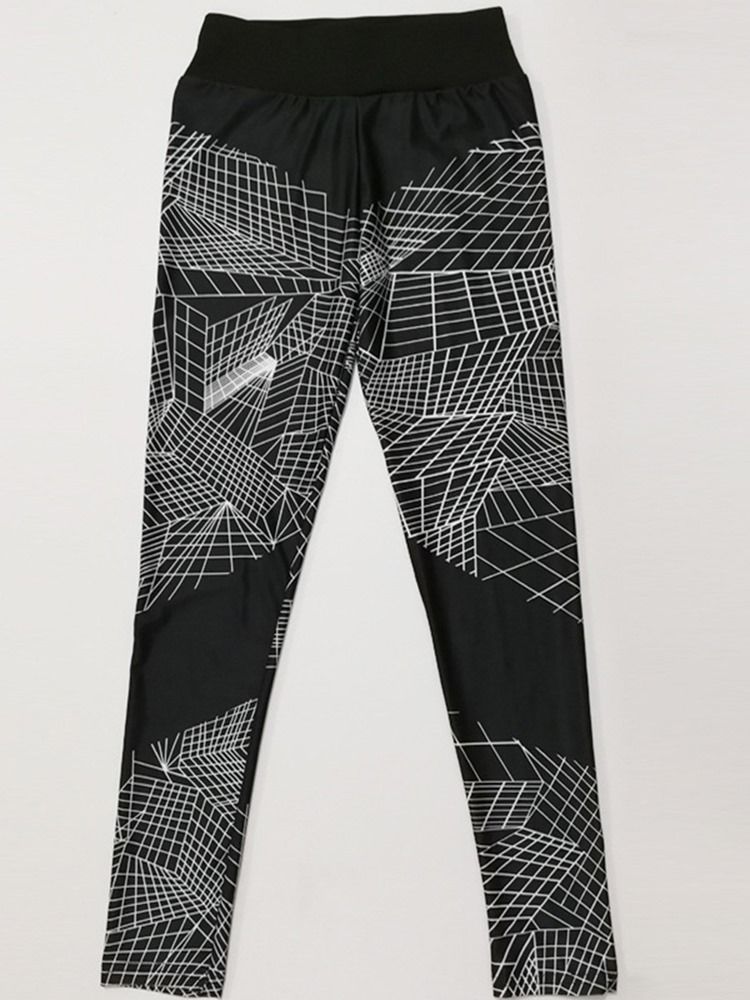 Pustende Geometrisk Push-up-treningsstudio Leggings For Kvinner Yoga-bukser Med Høy Midje Tiktok-leggings For Kvinner