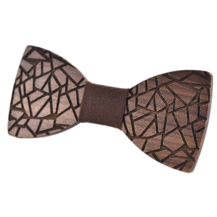 Carving Bow Tie For Menn