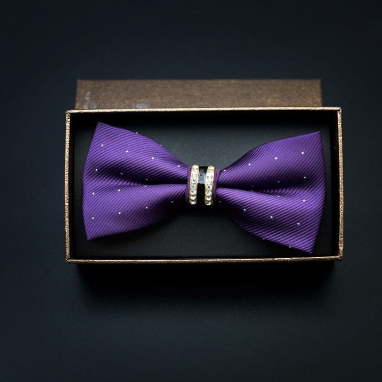 Diamante Bow Tie For Menn