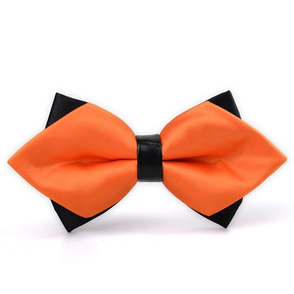 Dobbeltlags Menns Britisk Stil Fasjonabel Bowtie