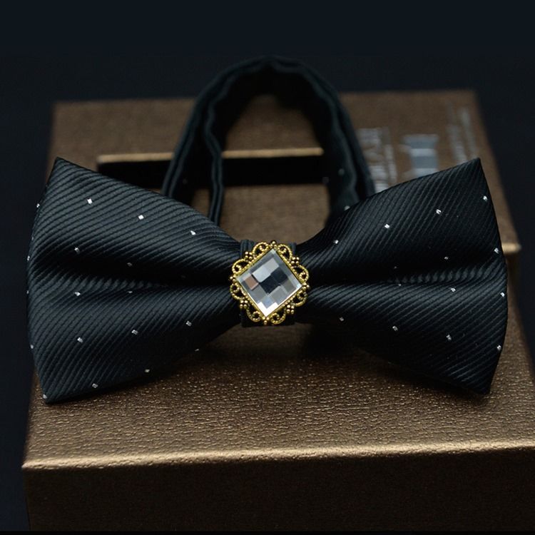 Gems Dots Bow Tie For Menn