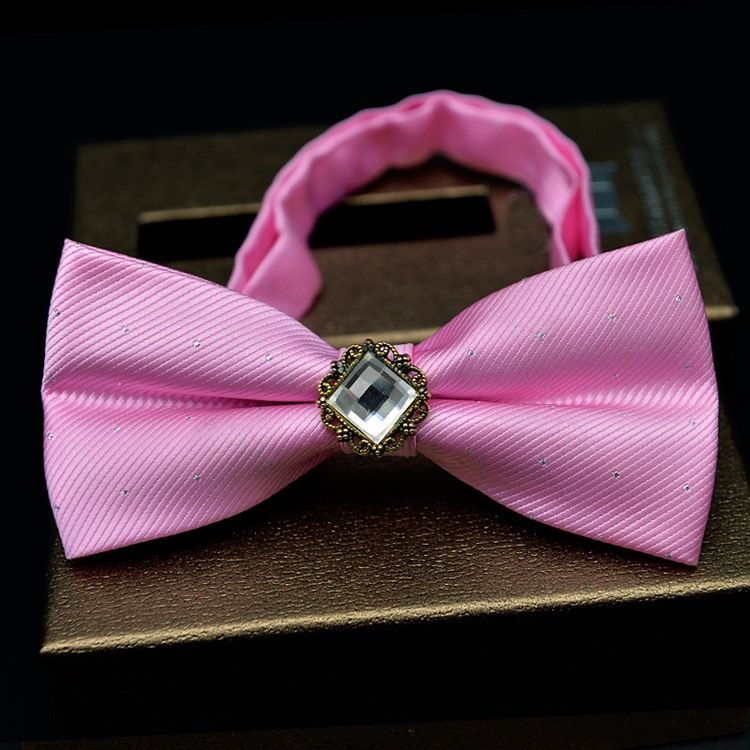 Gems Dots Bow Tie For Menn