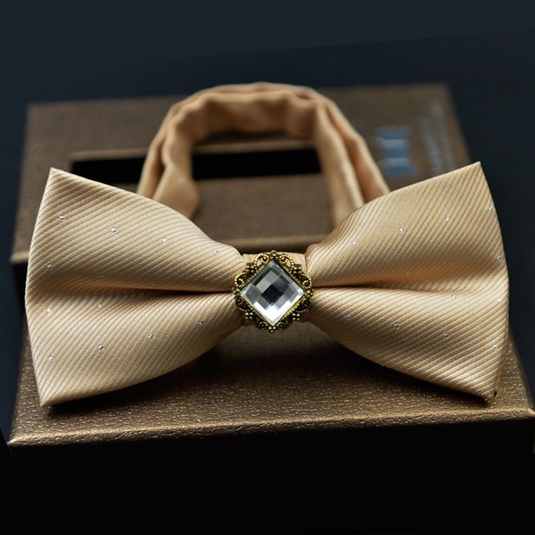 Gems Dots Bow Tie For Menn