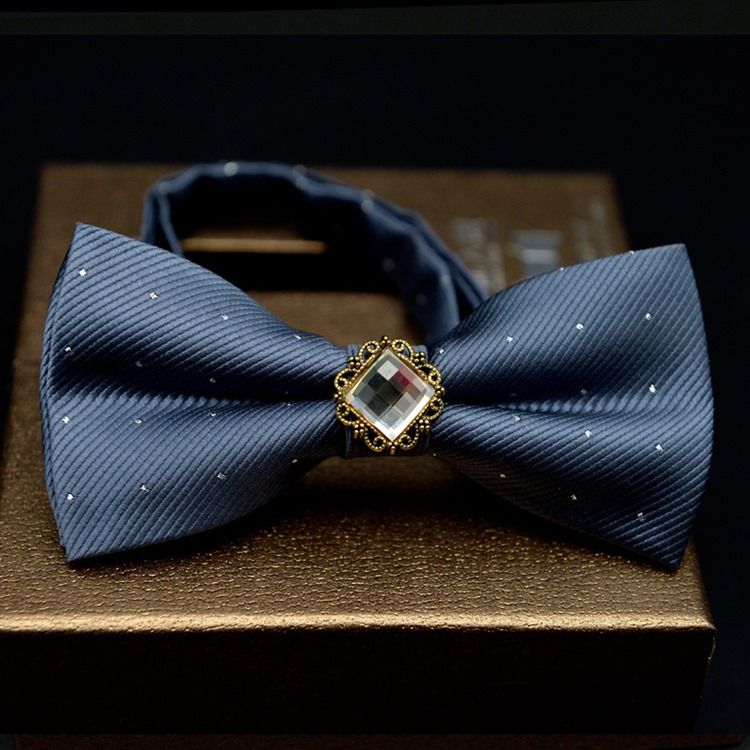 Gems Dots Bow Tie For Menn