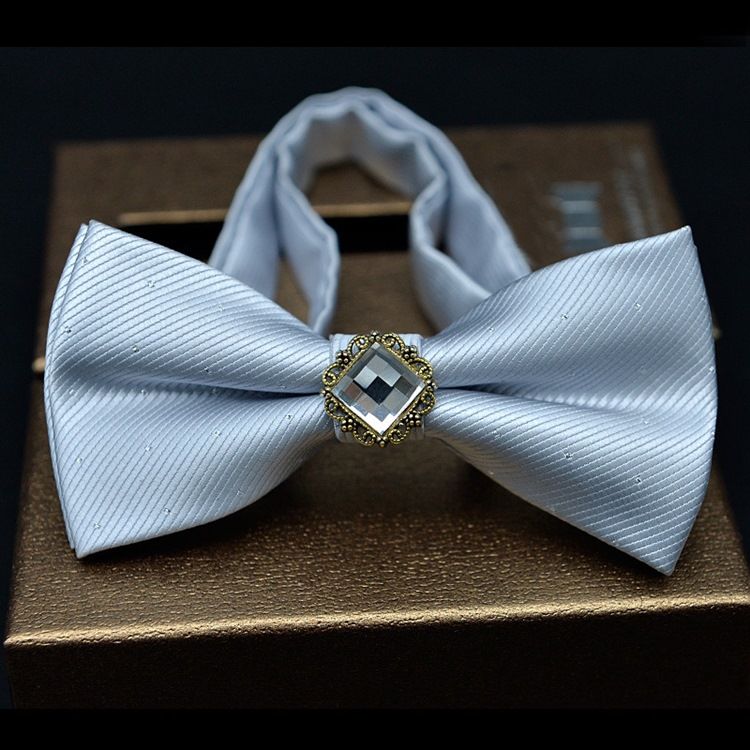 Gems Dots Bow Tie For Menn