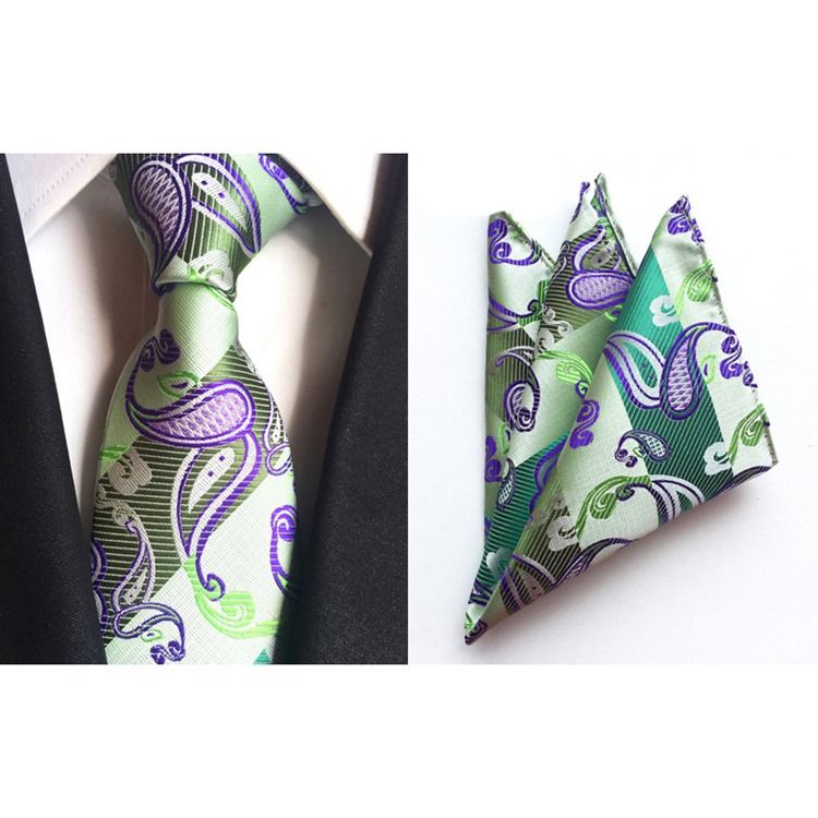 Men Paisley Herre Tie