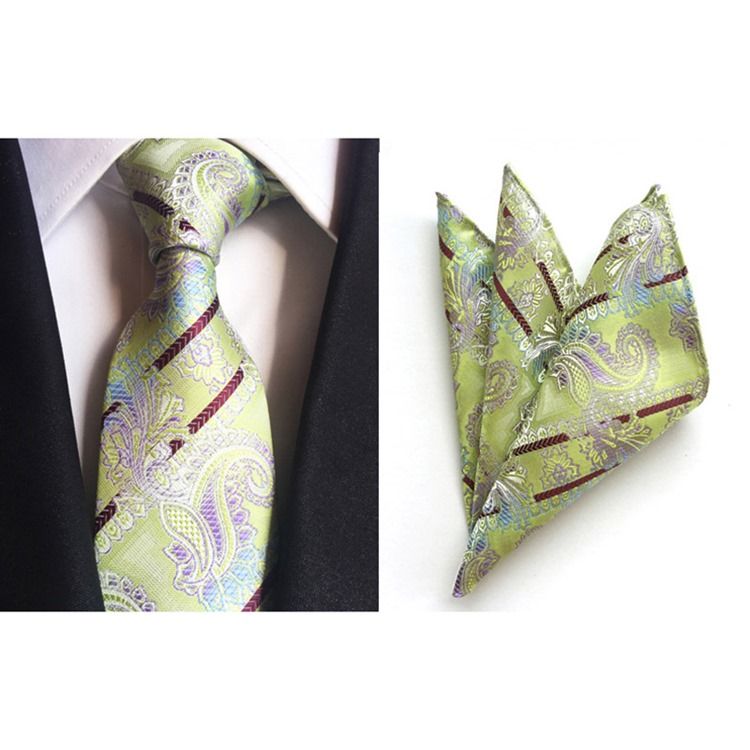 Men Paisley Herre Tie