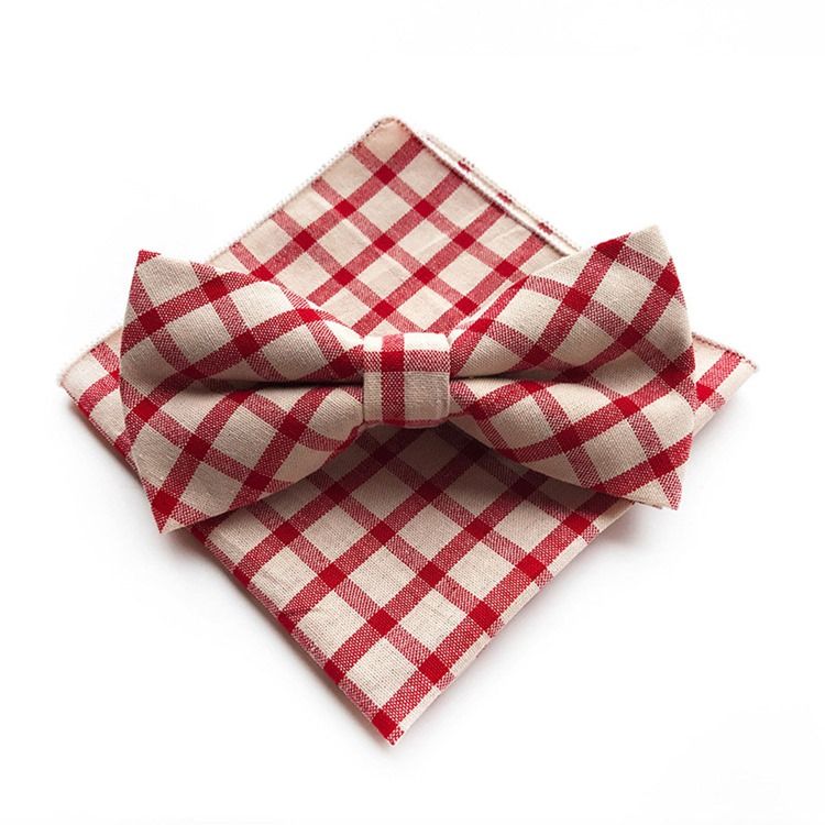 Menns England Style Cotton Bow Tie