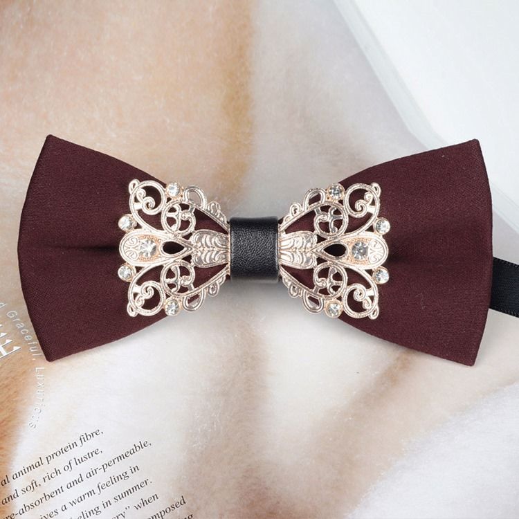 Retro Alloy Wedding Tie For Men