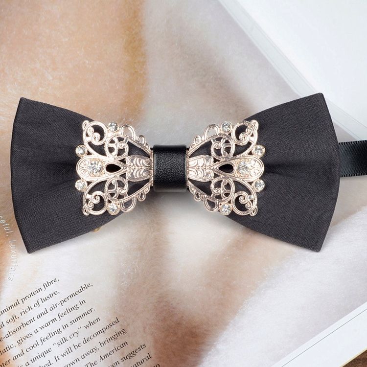 Retro Alloy Wedding Tie For Men