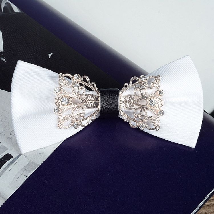 Retro Alloy Wedding Tie For Men