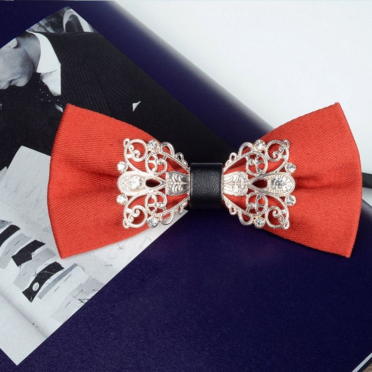 Retro Alloy Wedding Tie For Men