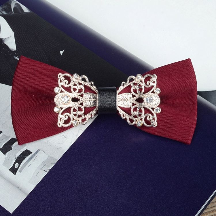 Retro Alloy Wedding Tie For Men