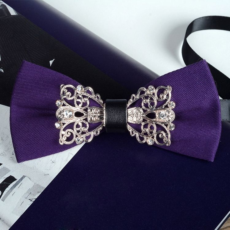 Retro Alloy Wedding Tie For Men