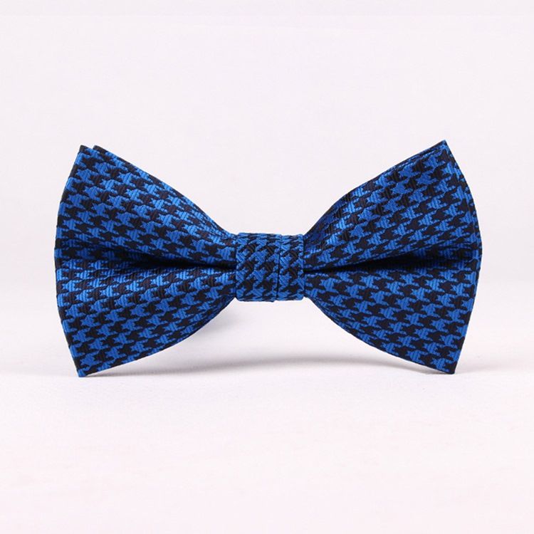 Retro Houndstooth Bowtie For Men