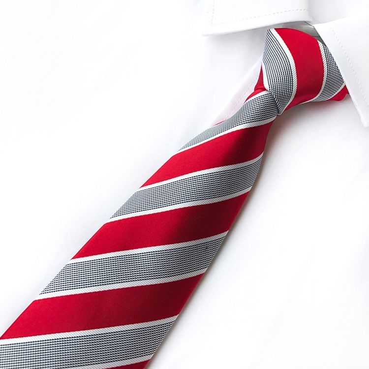 Striated Printing Men Tie