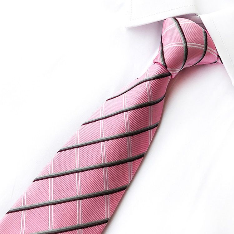 Striated Printing Men Tie