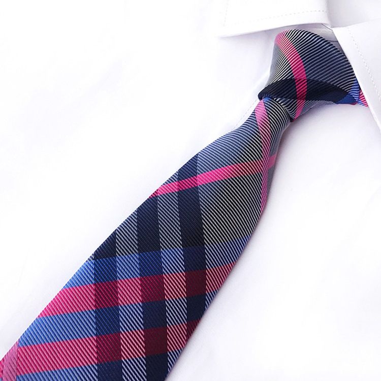 Striated Printing Men Tie